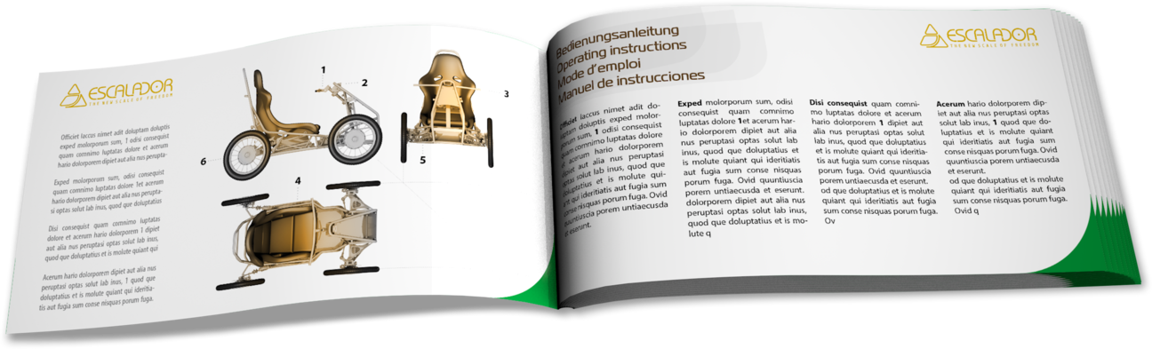 Escalador Betriebsanleitung
